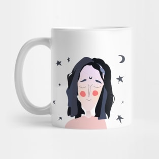 night girl Mug